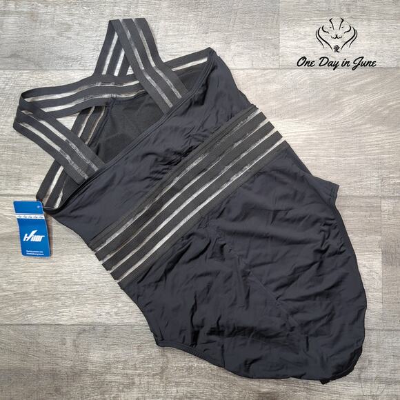 Hilor Mesh One Piece Swimsuit Size M - Picture 5 of 5